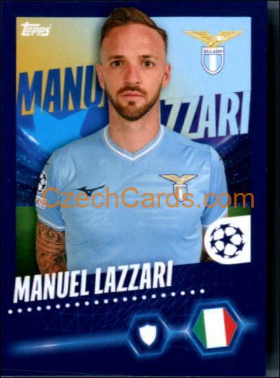 Manuel Lazzari 2023/24 Topps Champions League sticker #489