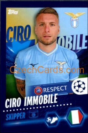 Ciro Immobile 2023/24 Topps Champions League sticker #499