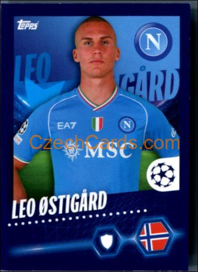 Leo Østigård 2023/24 Topps Champions League sticker #507