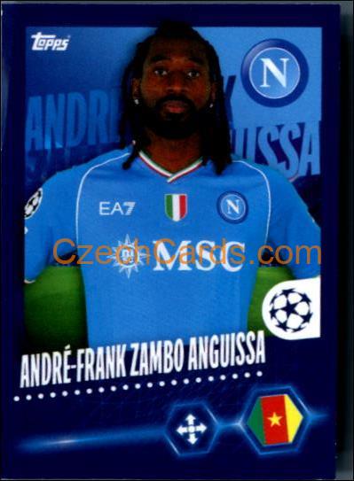 André-Frank Zambo Anguissa 2023/24 Topps Champions League sticker #510