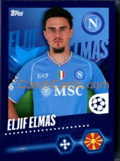 Eljif Elmas 2023/24 Topps Champions League sticker #511