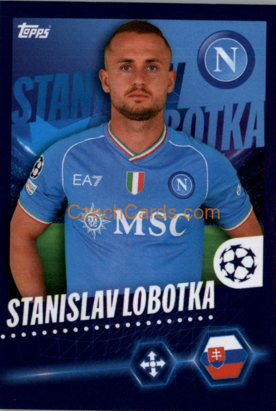 Stanislav Lobotka 2023/24 Topps Champions League sticker #512