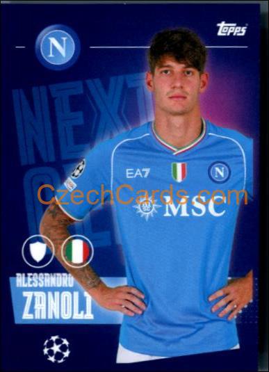 Alessandro Zanoli 2023/24 Topps Champions League sticker Next Gen #520
