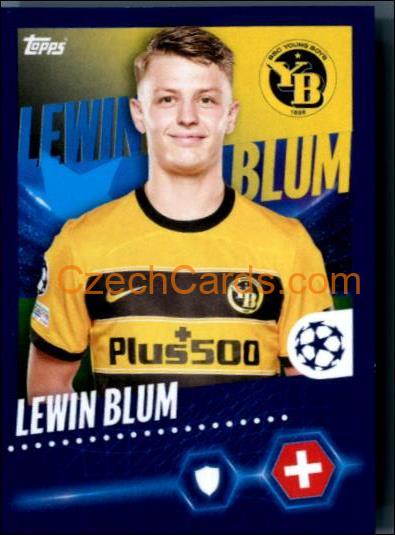 Lewin Blum 2023/24 Topps Champions League sticker #527