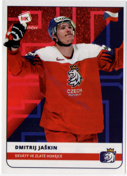 Dmitrij Jaškin MK 2020  Stick With Czech Hockey Sticker #9