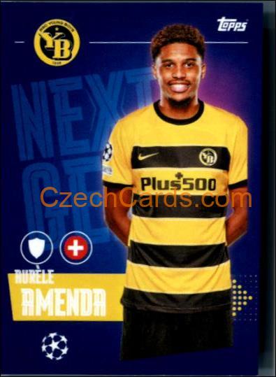 Aurèle Amenda 2023/24 Topps Champions League sticker Next Gen #539