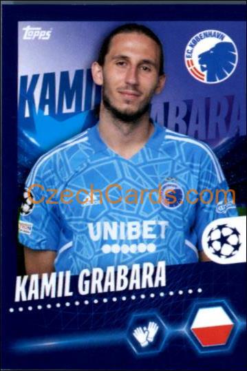 Kamil Grabara 2023/24 Topps Champions League sticker #542