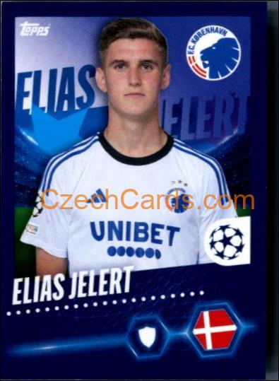 Elias Jelert 2023/24 Topps Champions League sticker #547