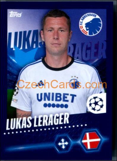 Lukas Lerager 2023/24 Topps Champions League sticker #550