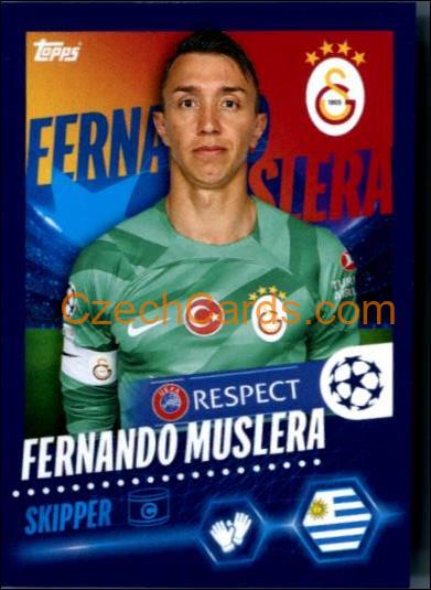 Fernando Muslera 2023/24 Topps Champions League sticker #561