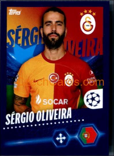 Sérgio Oliveira 2023/24 Topps Champions League sticker #568