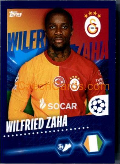 Wilfried Zaha 2023/24 Topps Champions League sticker #573