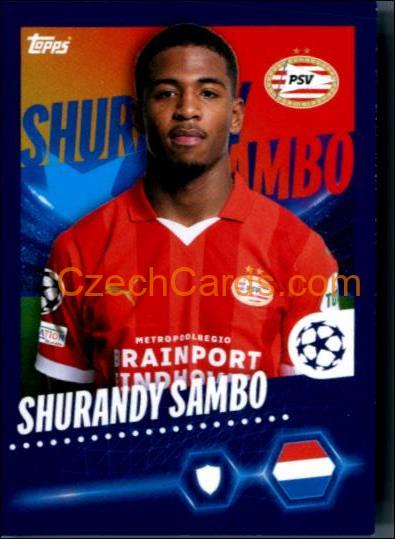 Shurandy Sambo 2023/24 Topps Champions League sticker #585