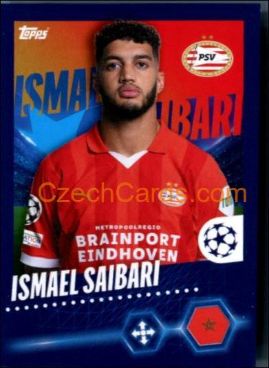 Ismael Saibari 2023/24 Topps Champions League sticker #590