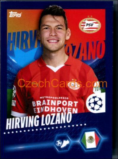 Hirving Lozano 2023/24 Topps Champions League sticker #594