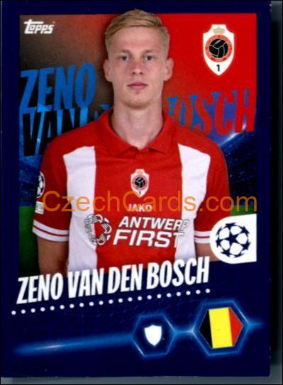 Zeno Van Den Bosch 2023/24 Topps Champions League sticker #601