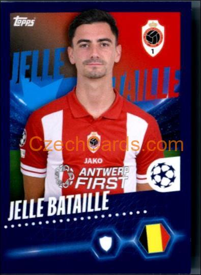 Jelle Bataille 2023/24 Topps Champions League sticker #604