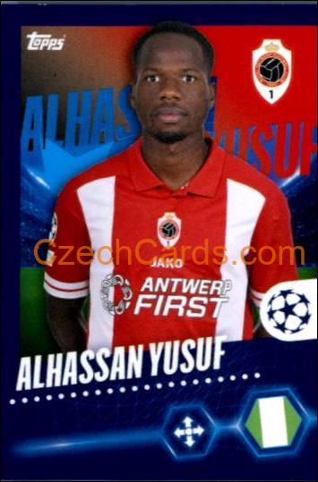 Alhassan Yusuf 2023/24 Topps Champions League sticker #607