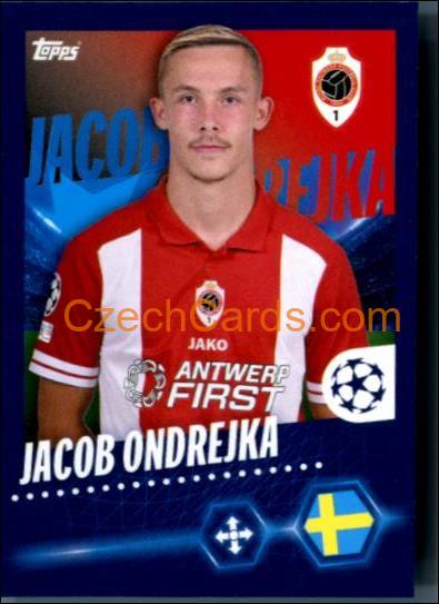 Jacob Ondrejka 2023/24 Topps Champions League sticker #608