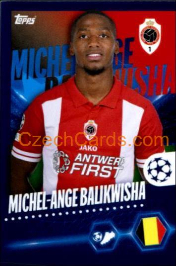 Michel-Ange Balikwisha 2023/24 Topps Champions League sticker #611