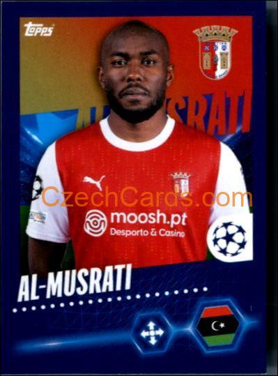 Al-Musrati 2023/24 Topps Champions League sticker #624