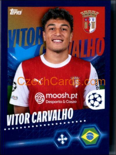 Vitor Carvalho 2023/24 Topps Champions League sticker #626