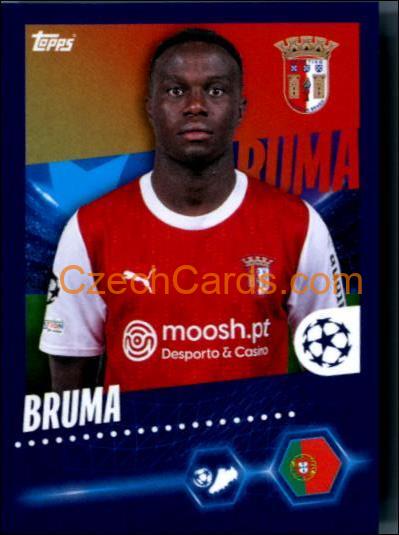 Bruma 2023/24 Topps Champions Leaguesticker  #631