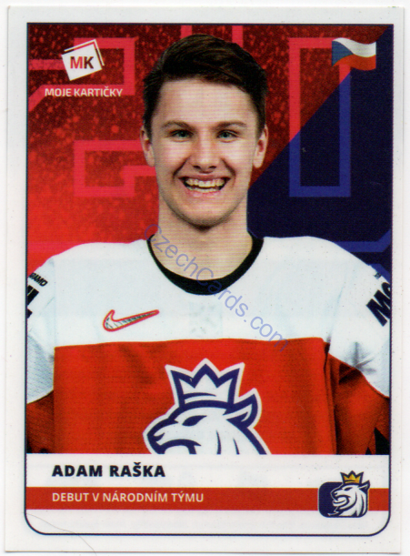 Adam Raška MK 2020  Stick With Czech Hockey Sticker #20
