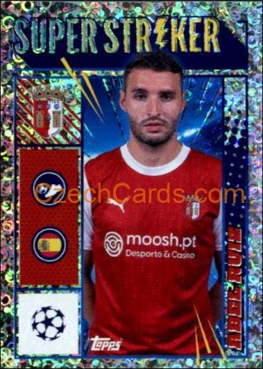Abel Ruiz 2023/24 Topps Champions League sticker foil #633