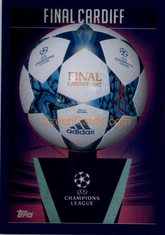 Final Cardiff 2017 2023/24 Topps Champions League sticker #652