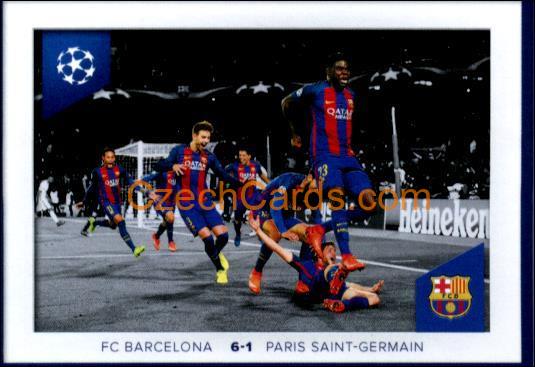 Barcelona vs PSG 2023/24 Topps Champions League sticker #660