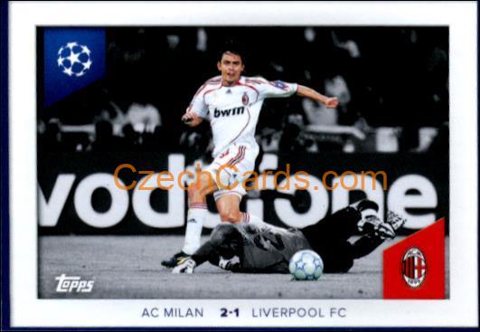 Filippo Inzaghi AC Milan vs Liverpool 2023/24 Topps Champions League sticker #671
