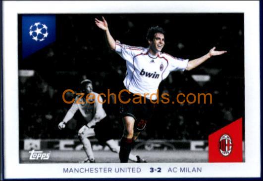 Kaká Manchester U vs AC Milan 2023/24 Topps Champions League sticker #673