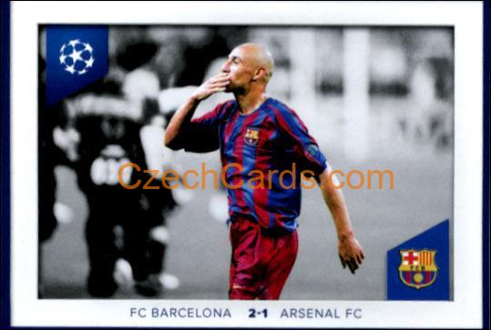 Barcelona vs Arsenal 2023/24 Topps Champions League sticker #674