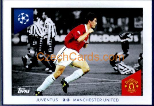 Juventus vs Manchester U 2023/24 Topps Champions League sticker #682