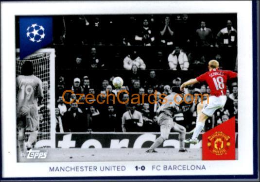Manchester U vs Barcelona 2023/24 Topps Champions League sticker #685