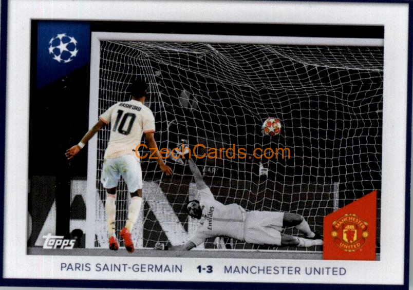 PSG vs Manchester U 2023/24 Topps Champions League sticker #699
