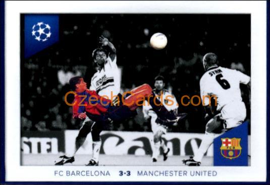 Barcelona vs Manchester U 2023/24 Topps Champions League sticker #705