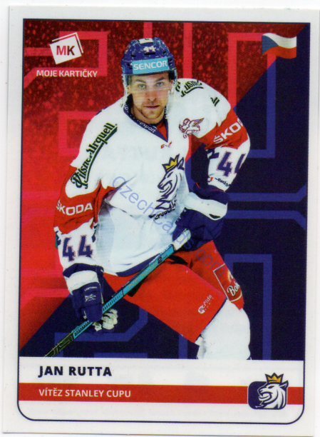 Jan Rutta MK 2020 Stick With Czech Hockey Sticker #29