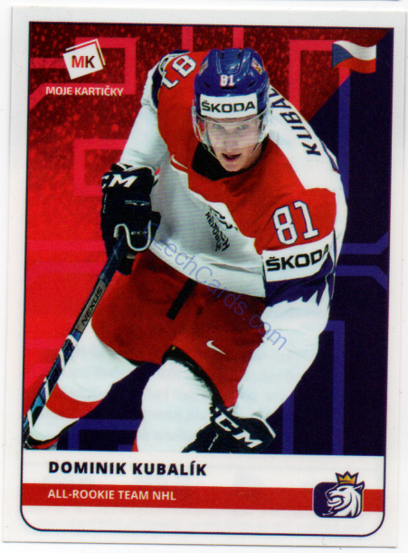 Dominik Kubalík MK 2020 Stick With Czech Hockey Sticker #32