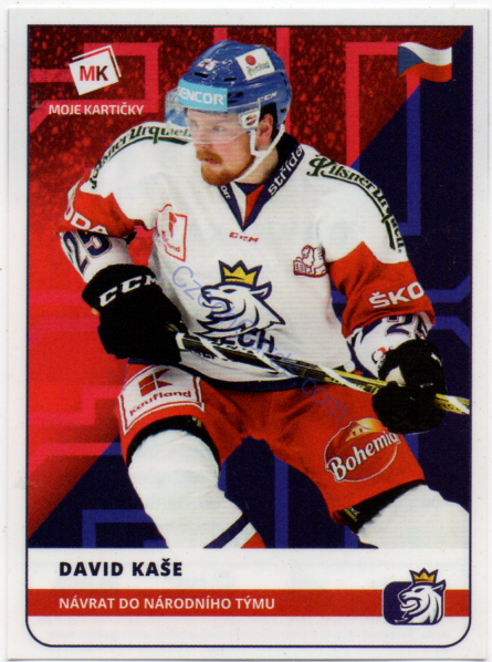 David Kaše MK 2020 Stick With Czech Hockey Sticker #35