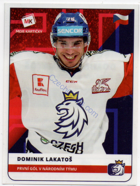 Dominik Lakatoš MK 2020 Stick With Czech Hockey Sticker #38