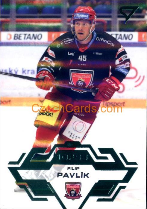 FILIP PAVLÍK 2023/24 SportZoo Tipsport EHL blue 1of99 #25