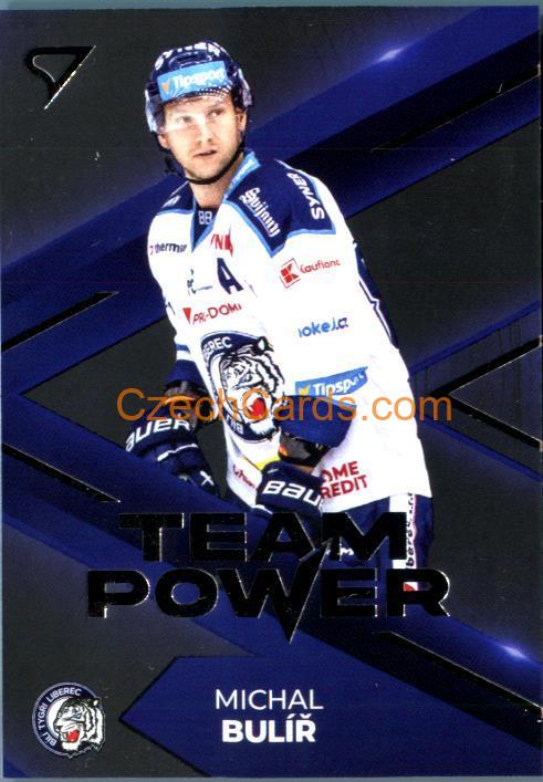 MICHAL BULÍŘ 2023/24 SportZoo Tipsport EHL Team Power #TP-18