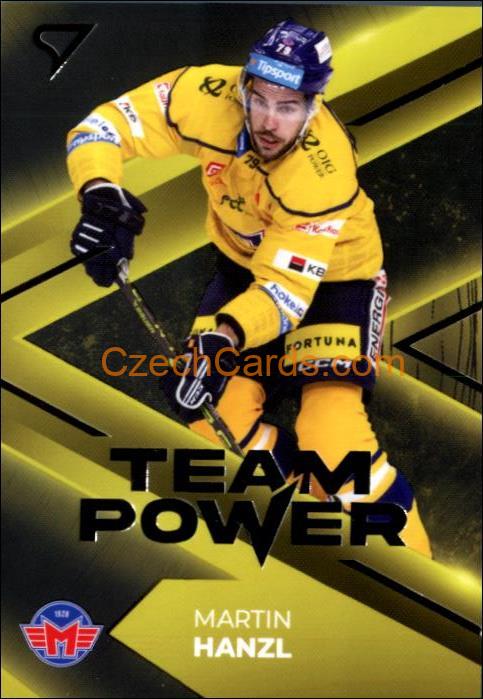 MARTIN HANZL 2023/24 SportZoo Tipsport EHL Team Power #TP-39