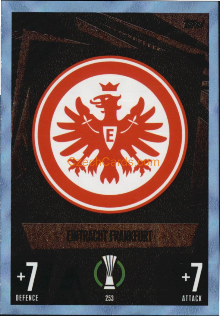 Club Badge 2023/04 Topps Match Attax crystal parallel #253