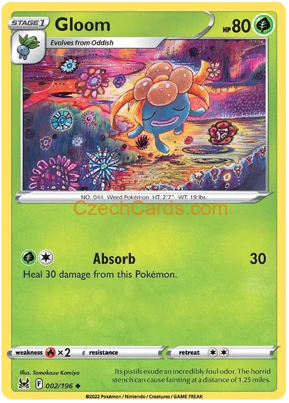 Gloom 2/196 Pokémon Lost Origin Uncommon