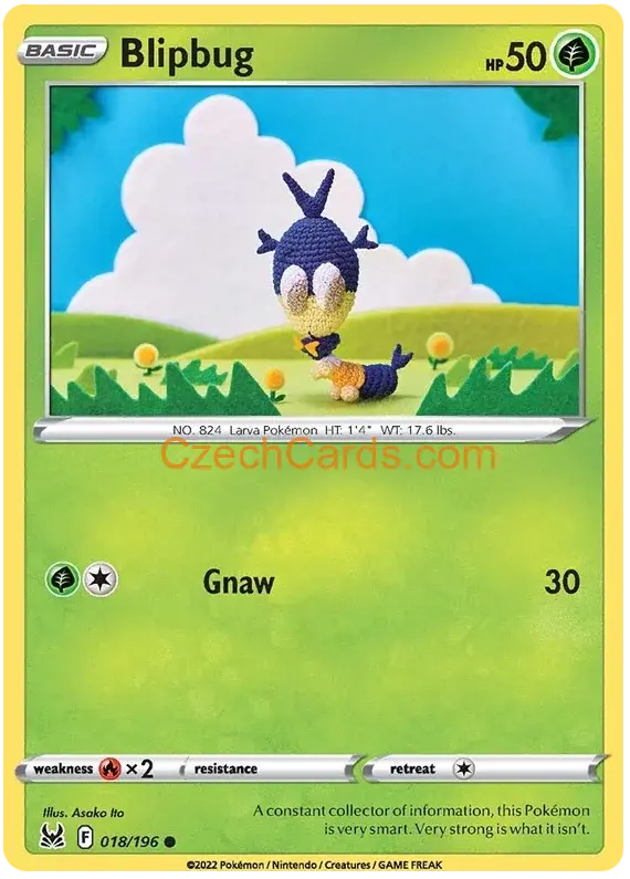 Blipbug 18/196 Pokémon Lost Origin Common