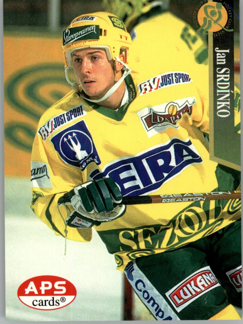 Jan Srdínko APS 97/98 hokejová karta #49 Vsetín