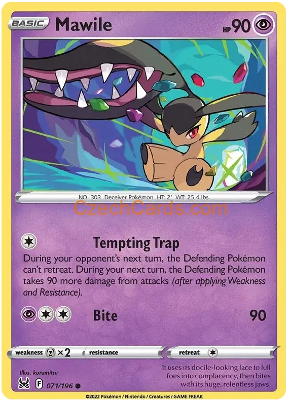 Mawile 71/196 Pokémon Lost Origin Common